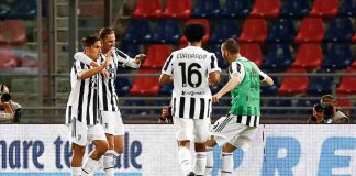 Dybala, Rabiot, Cuadrado, Bonucci, Juve