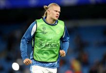 Haaland sorprende i tifosi