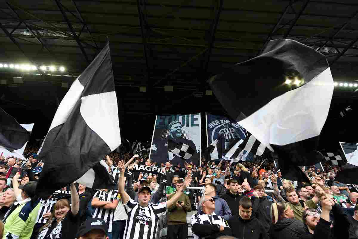 Ecco cosa fanno i tifosi del Newcastle a Milano