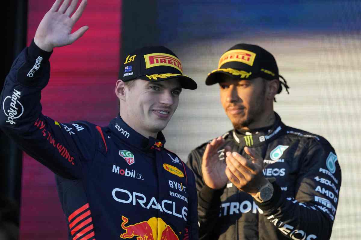 Verstappen e le belle parole per Hamilton