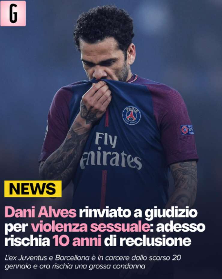 Ecco cosa accadrà a Dani Alves