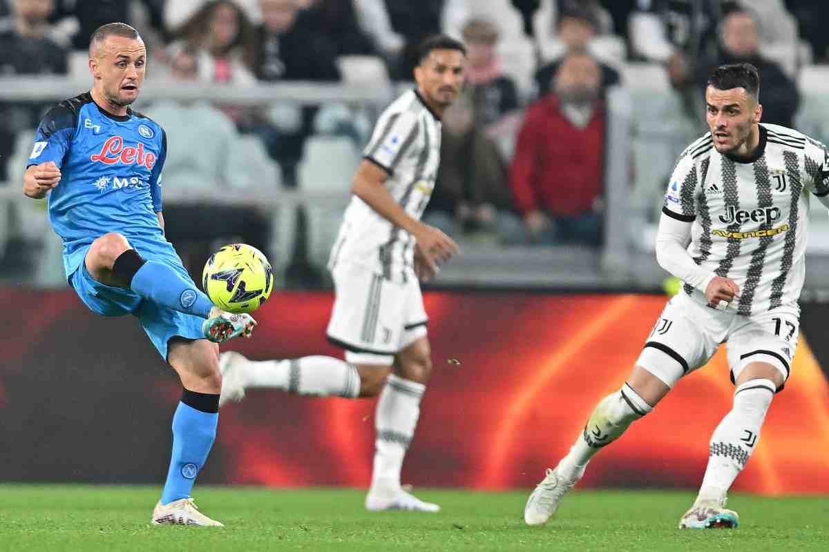 Pezzotto perseguito da quando ci sarà Juve-Napoli