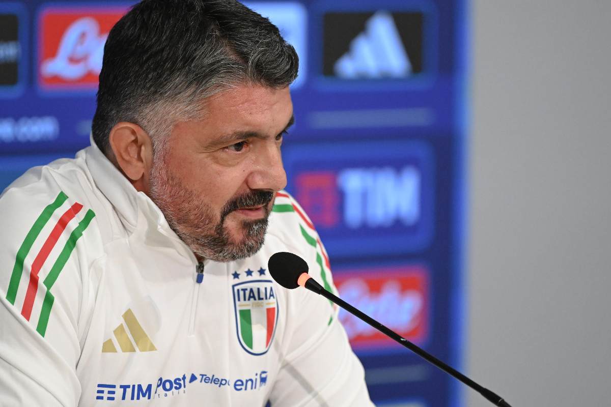 gattuso ct italia in conferenza stampa